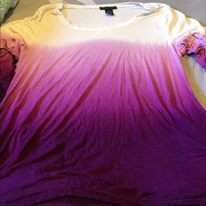 White pink soft blouse